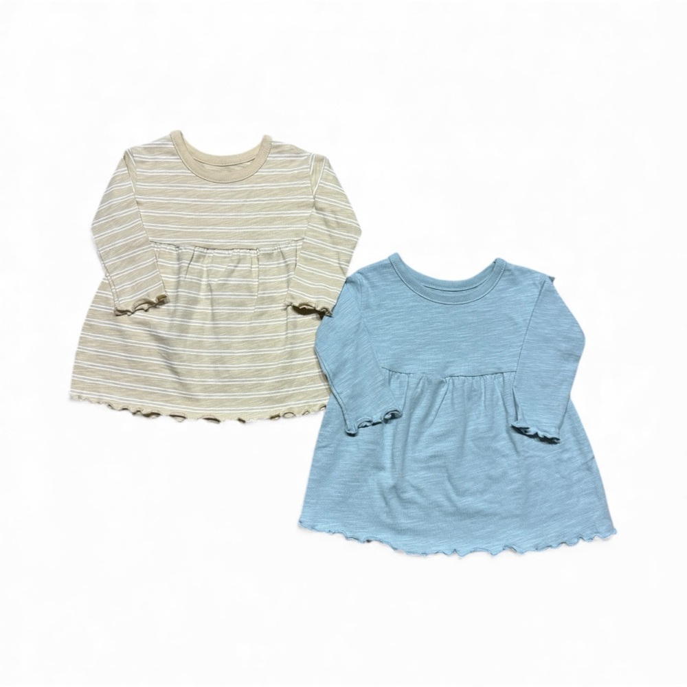 Little Co | Baby Girl Tops Bundle | 3M